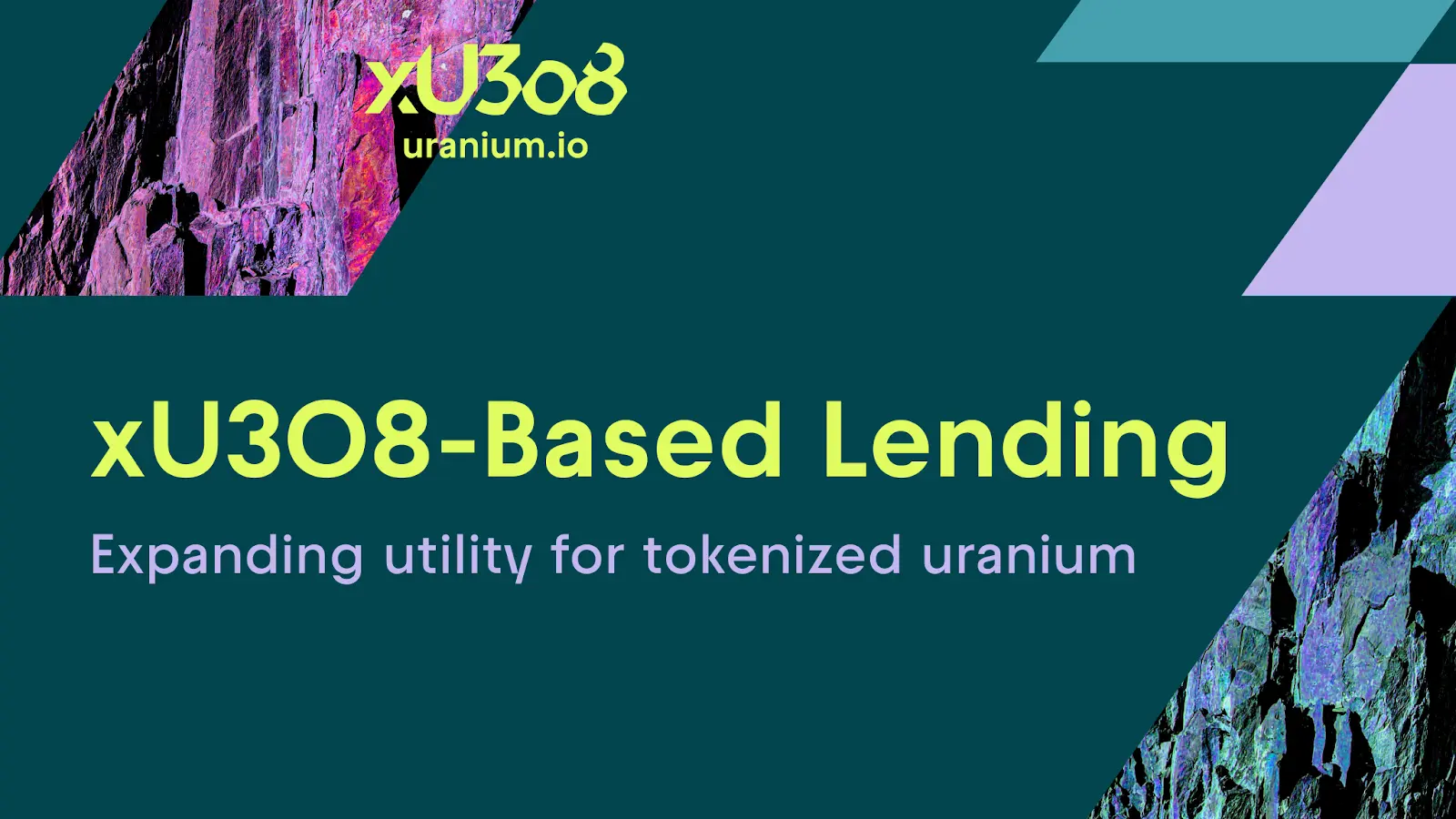 xU3O8-Based Lending | Powered by Tezos, Archax and Curzon uranium